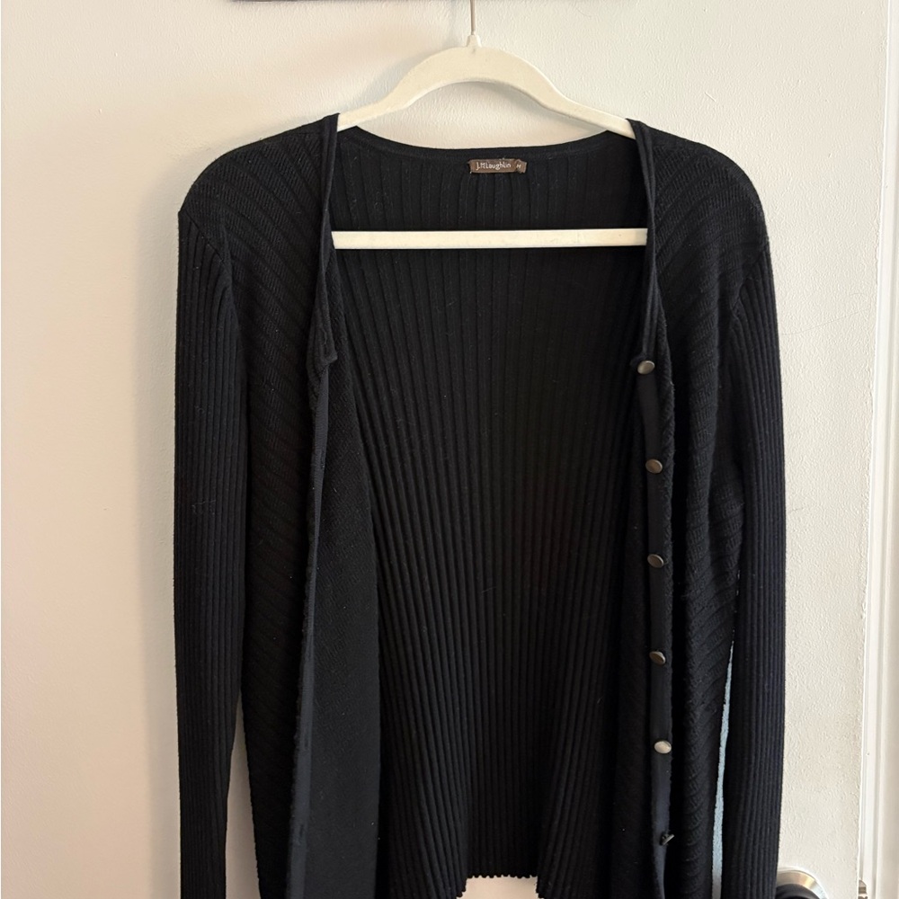Classic Black Women's Cardigan